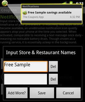All new deal notifications!